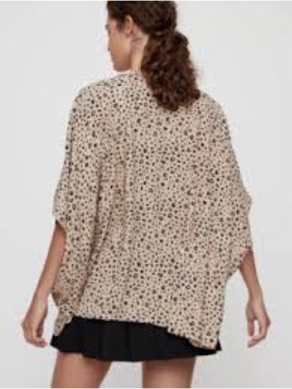 Sunday Best Aritzia Leopard Print Lightweight Kimono Cardigan - Picture 3 of 9